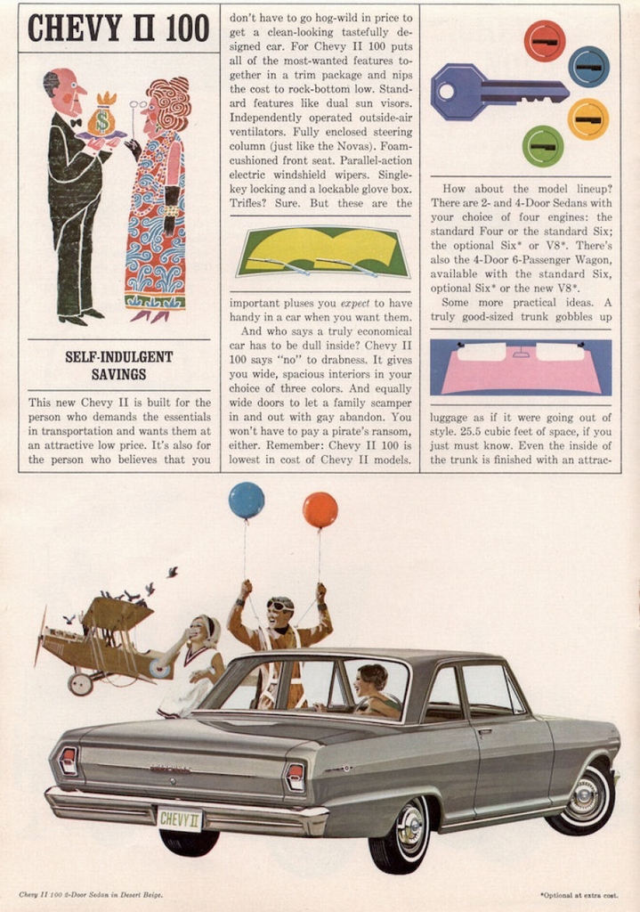 1964 Chevrolet Chevy II Brochure Page 5